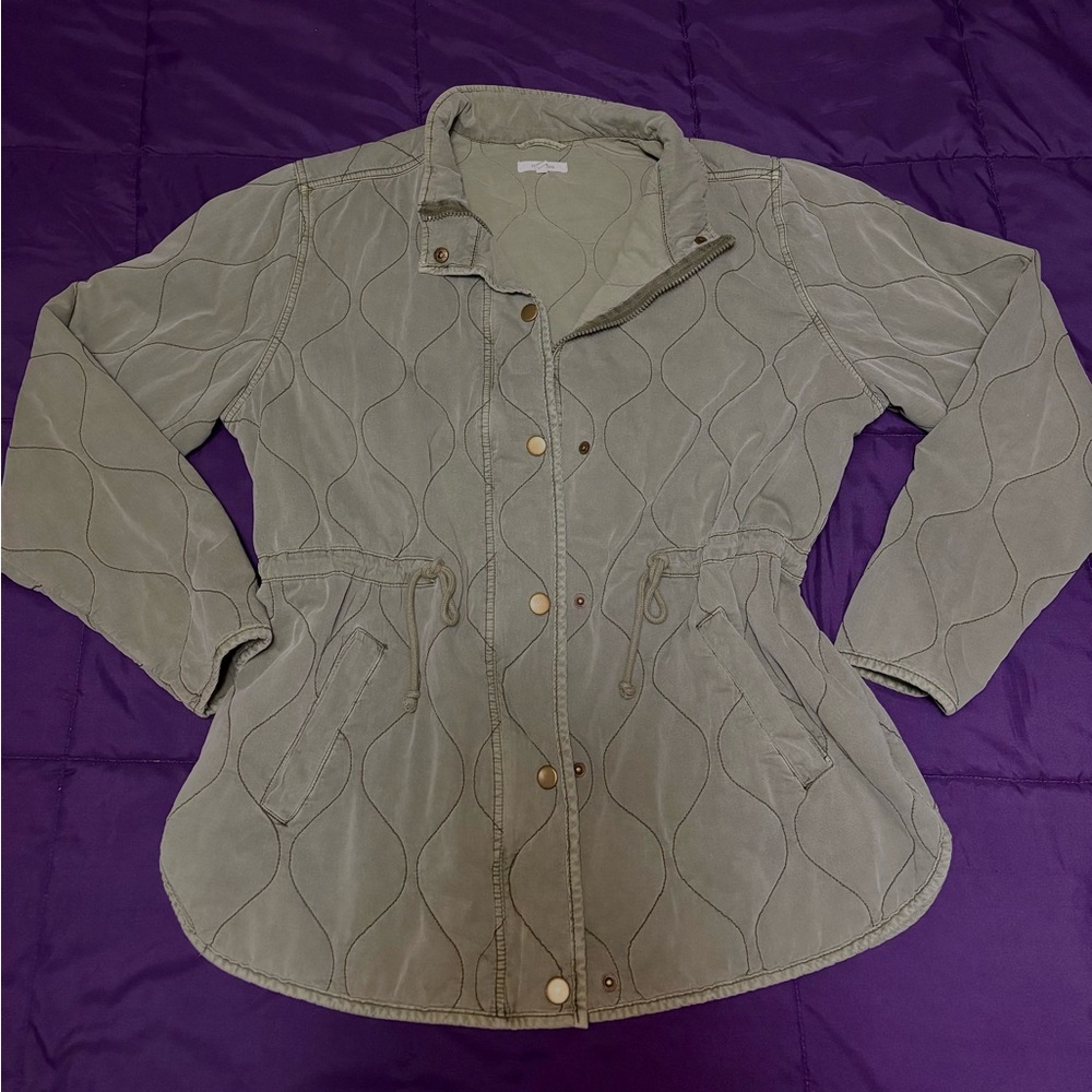 Maurice’s green fall jacket